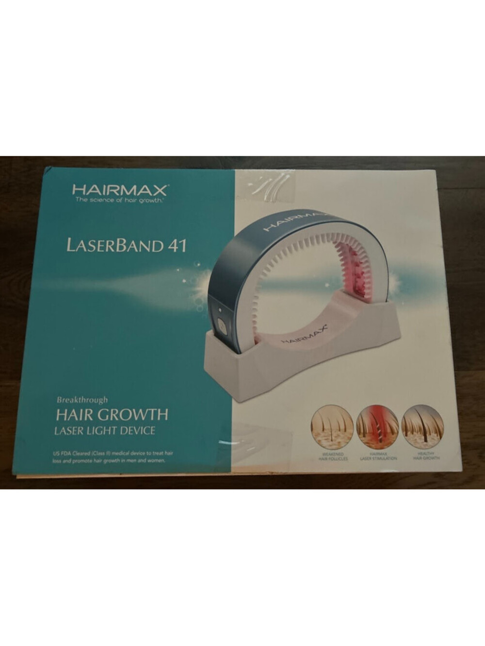 Hairmax LaserBand 41 for Hair Growth System Excellent Tested Working